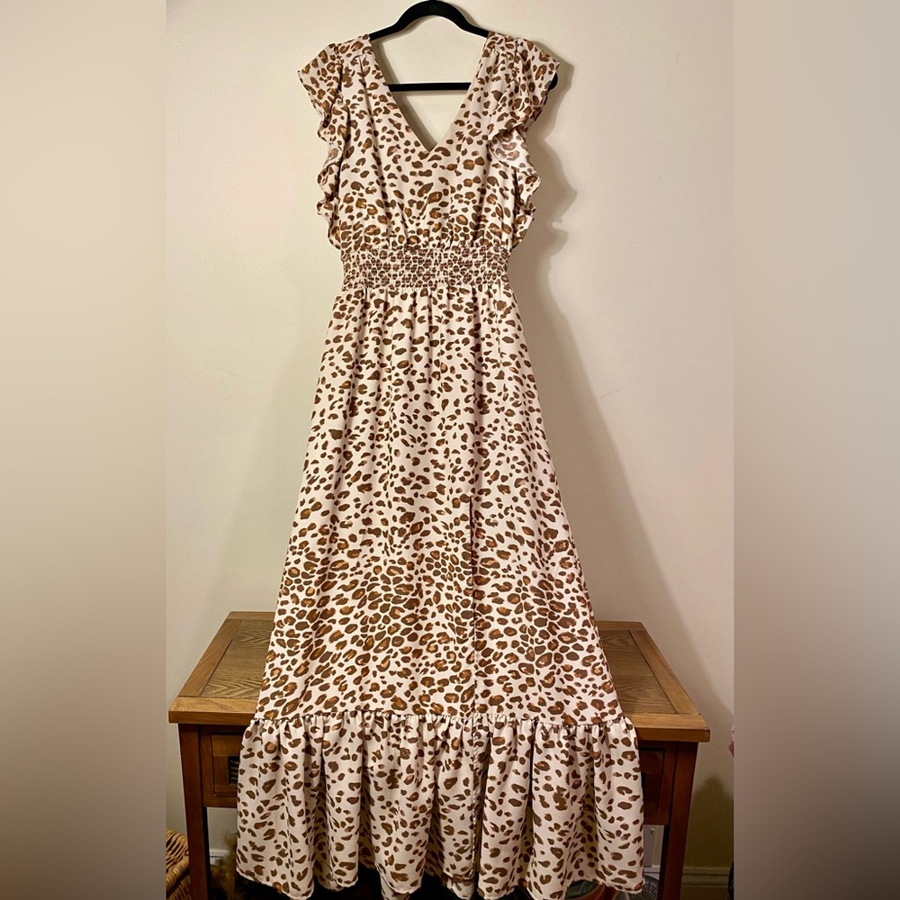 Express Animal Print Dress